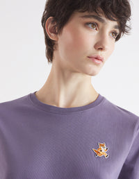 Speedy Fox Patch Comfort Tee-Shirt - Aster