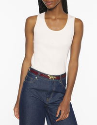 Baby Fox ribbed tank top - Angel Wing