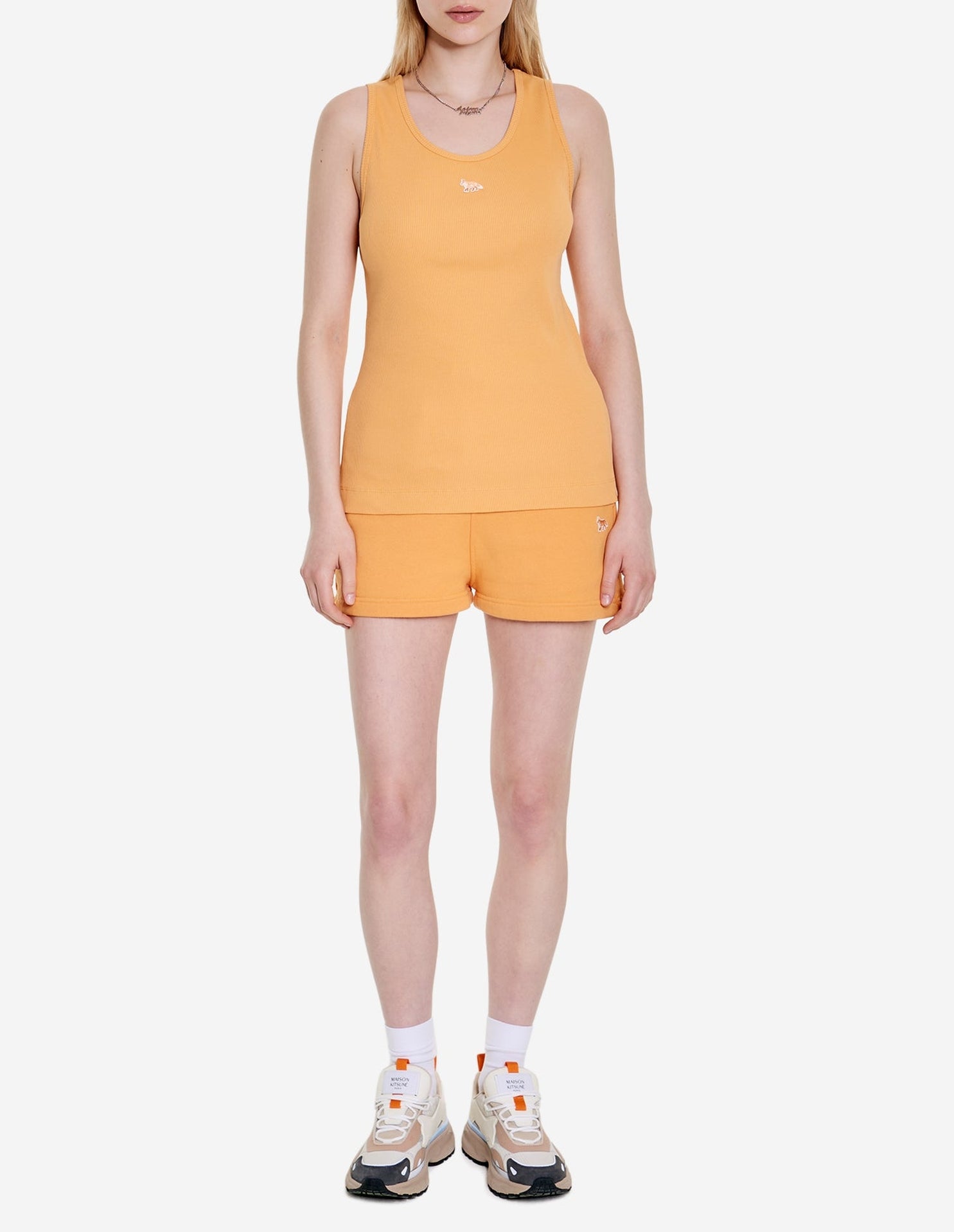 Débardeur Baby Fox avec écusson - Sunset Orange