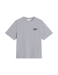 T-shirt avec broderie - Light Grey Melange