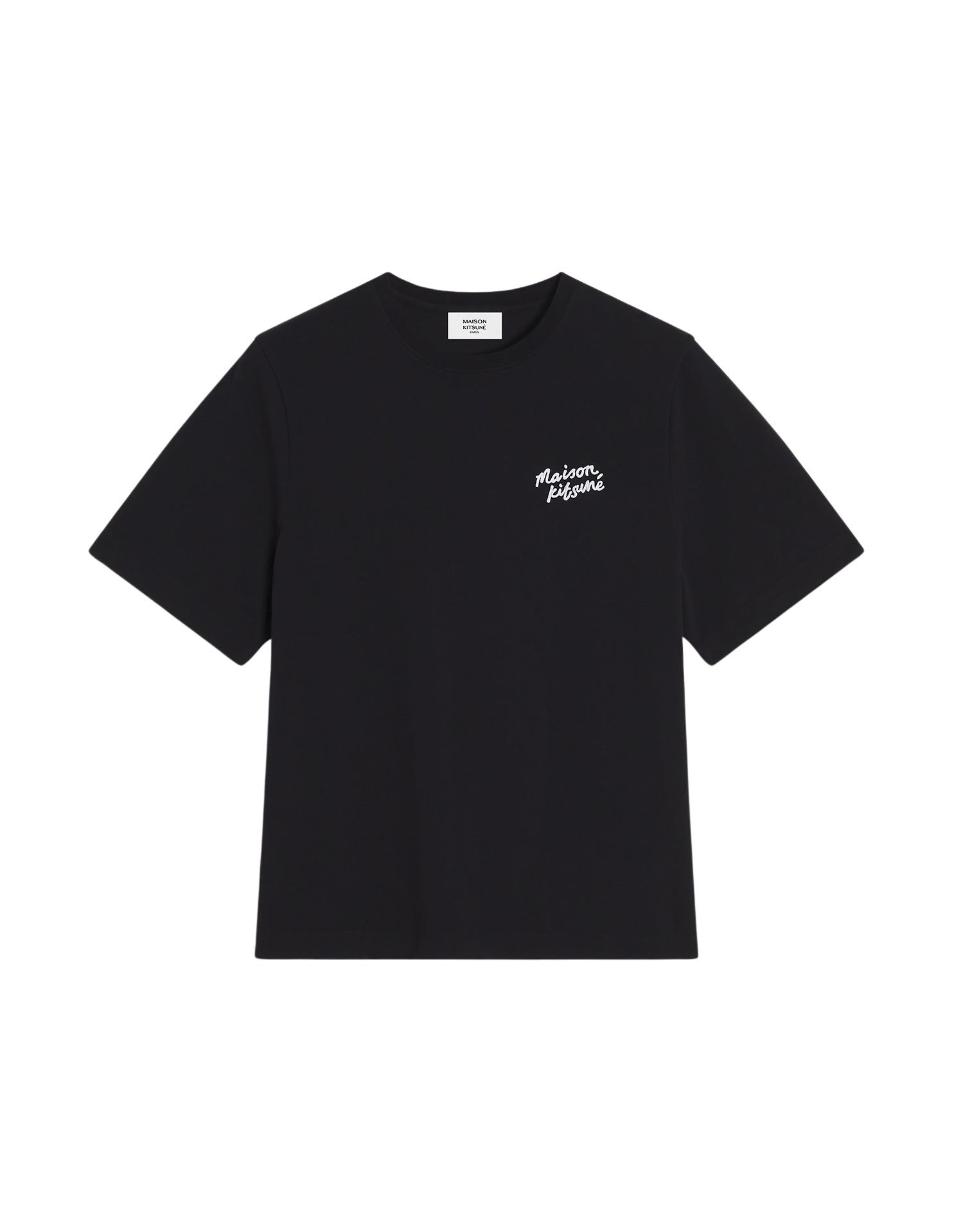 T-shirt avec broderie - Black & White