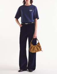 T-shirt avec broderie - Ink Blue