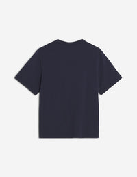 T-shirt with embroidery - Ink Blue