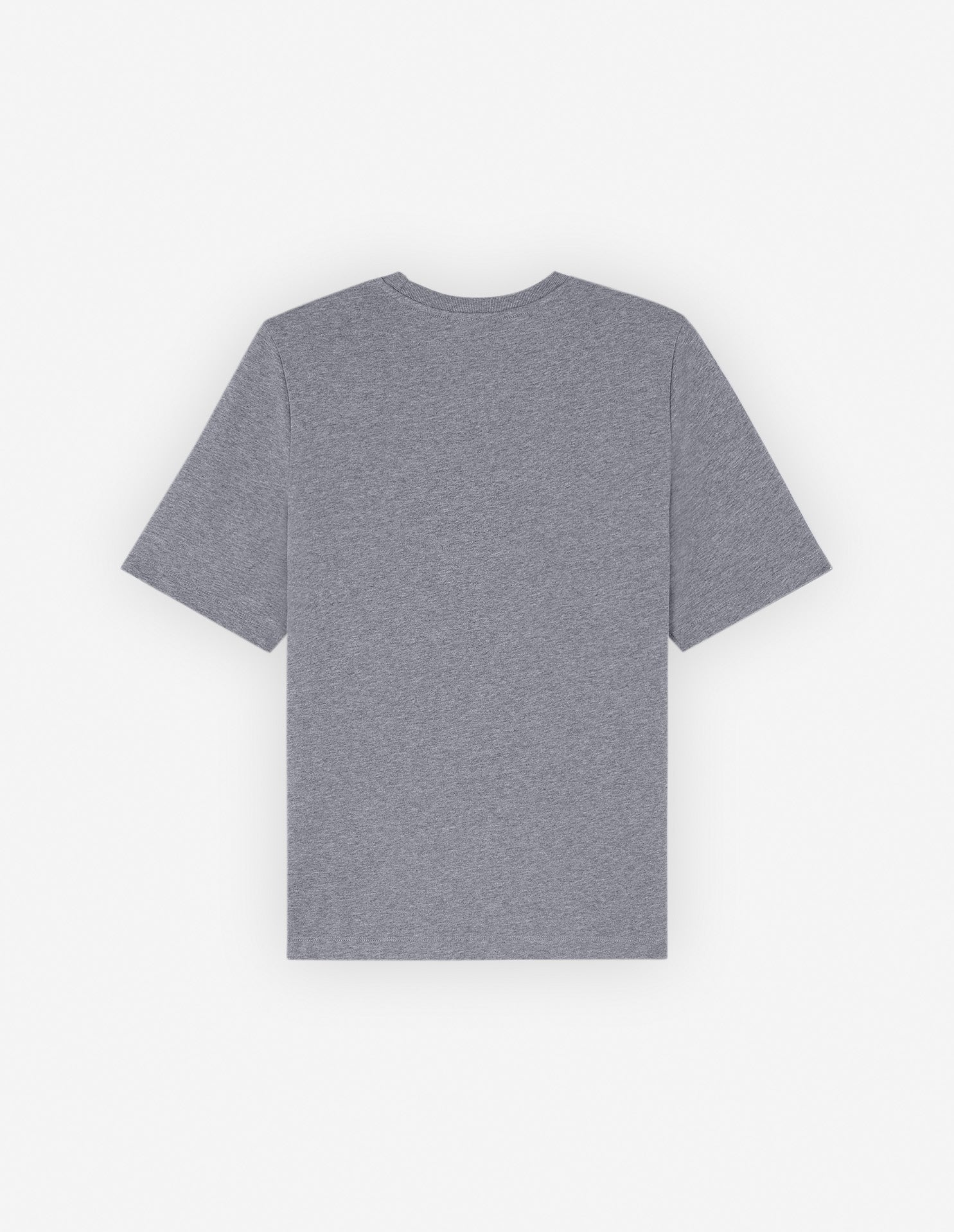 T-shirt Bold Fox Head avec écusson - Medium Grey Melange