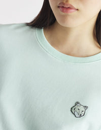 T-shirt Bold Fox Head avec écusson - Peppermint