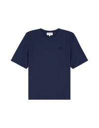 T-shirt Bold Fox Head avec écusson - Ink Blue