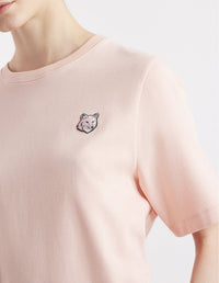 T-shirt Bold Fox Head avec écusson - Pasture Rose