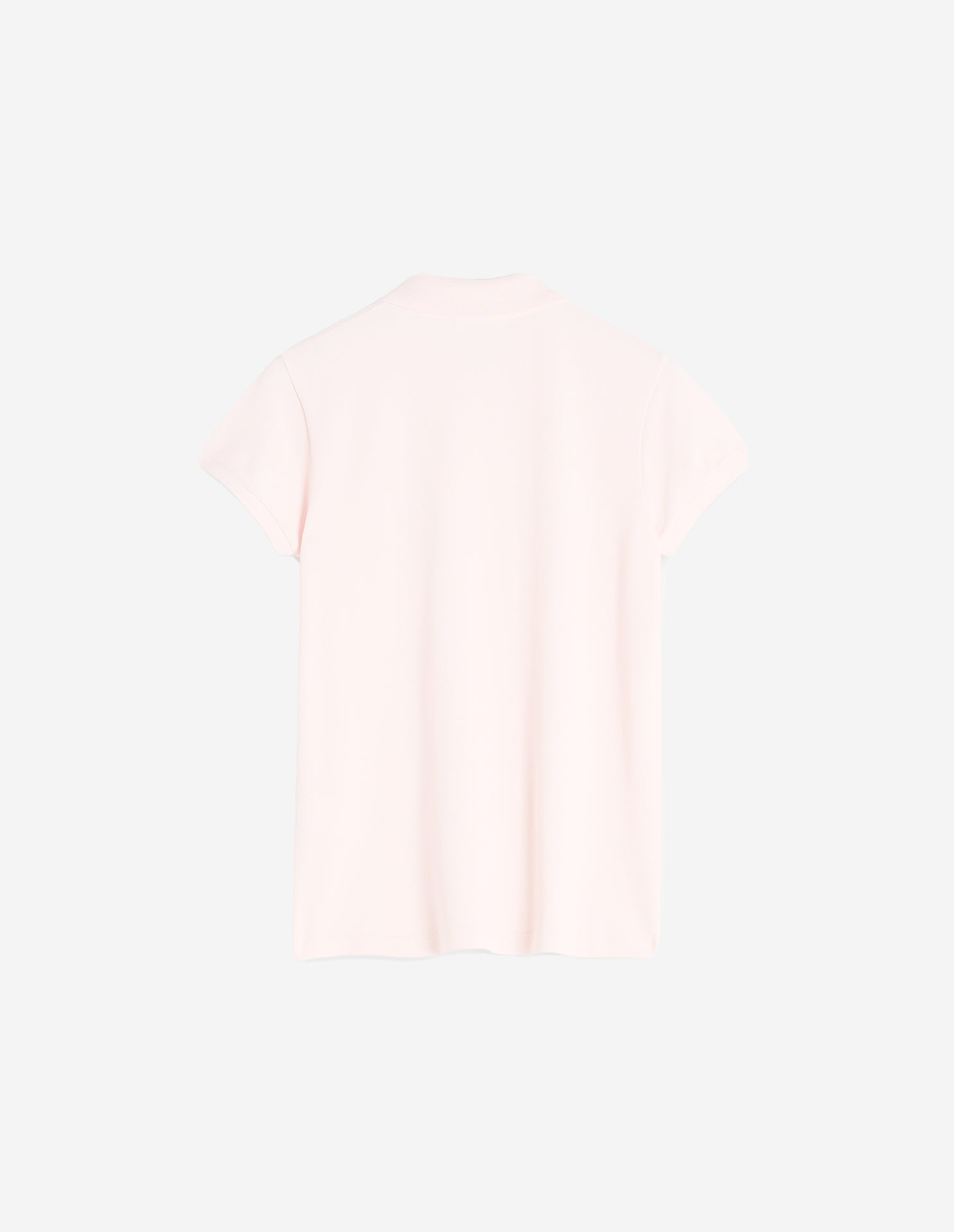 Baby Fox embroidered badge polo shirt - Rosewater