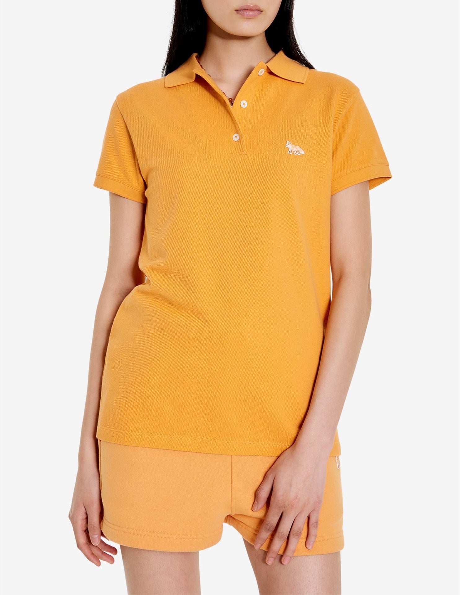 Polo Baby Fox à manches courtes - Sunset Orange
