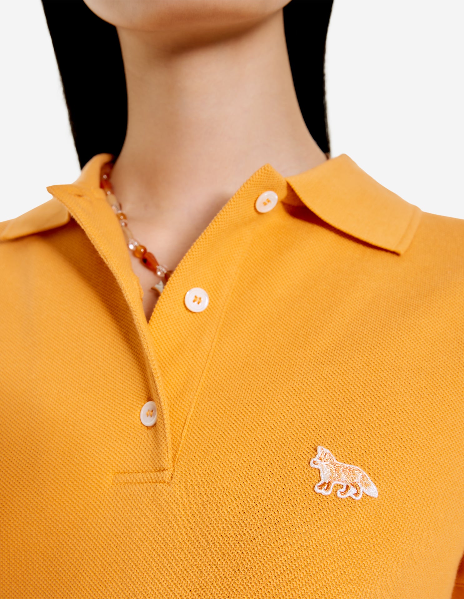 Polo Baby Fox à manches courtes - Sunset Orange