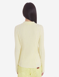 Cardigan Baby Fox tricoté à manches longues - Lemonade