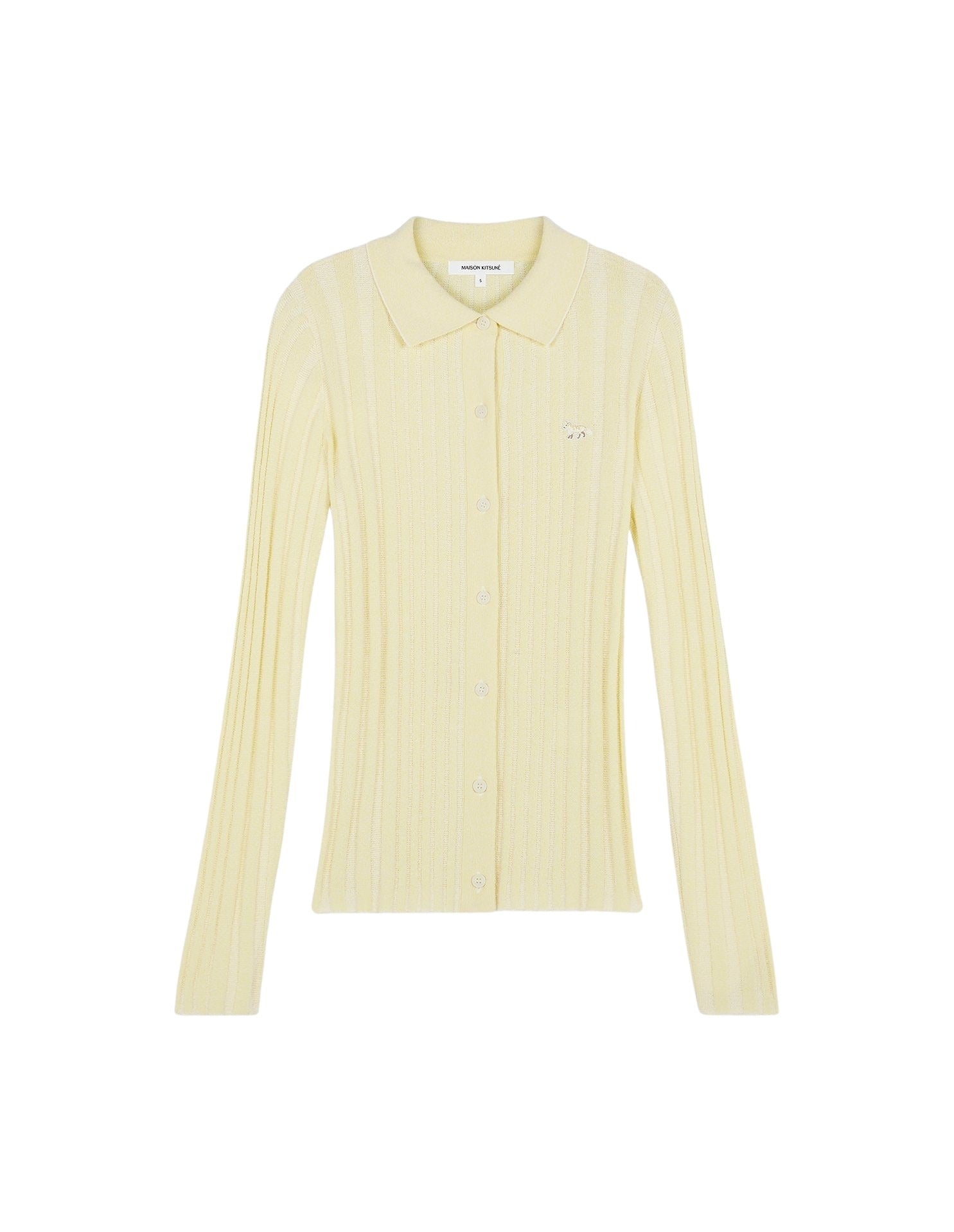 Cardigan Baby Fox tricoté à manches longues - Lemonade