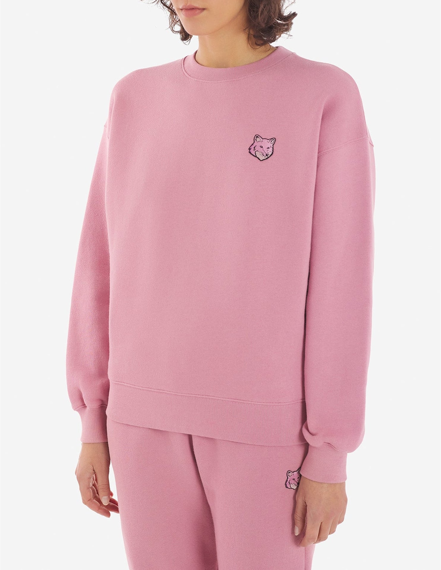 Sweat Fox ton sur ton - Rosebud