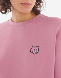 Sweat Fox ton sur ton - Rosebud