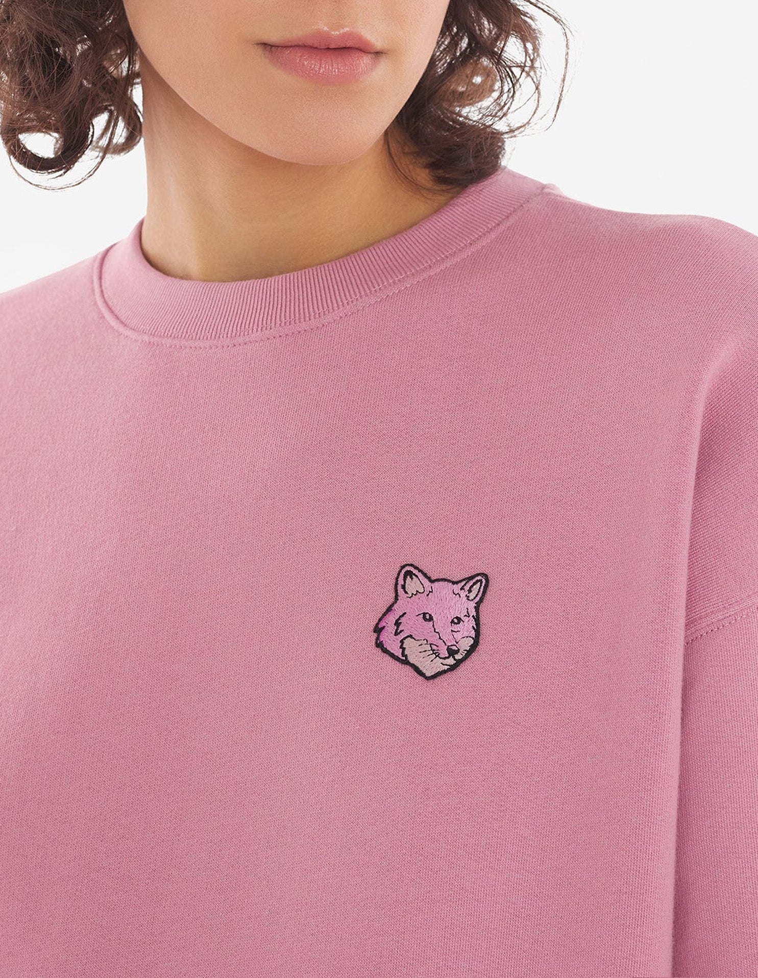 Sweat Fox ton sur ton - Rosebud