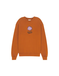 Pull à manches longues Floating Flower - Tobacco