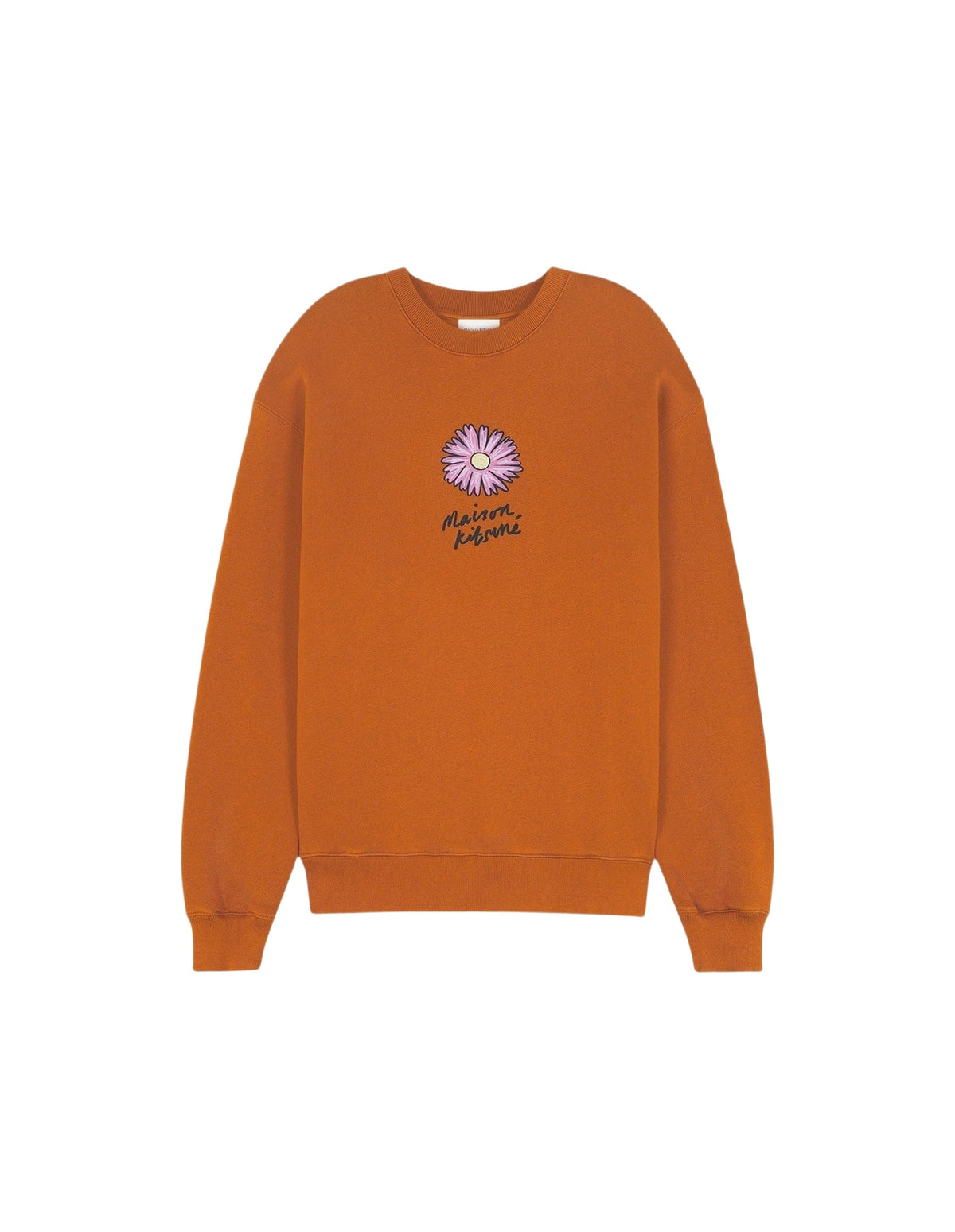 Pull à manches longues Floating Flower - Tobacco