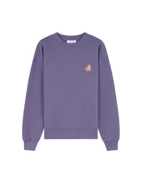 Sweatshirt à col rond avec écusson - Aster