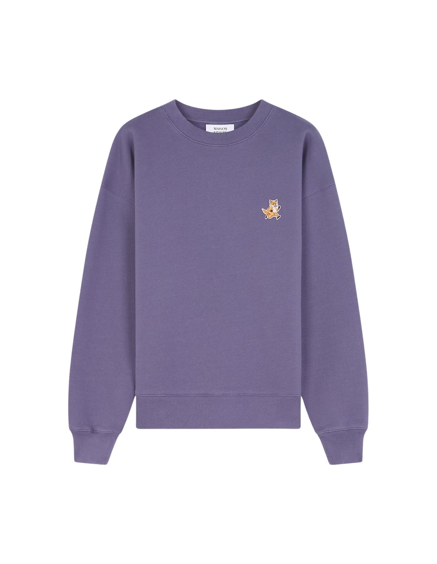 Sweatshirt à col rond avec écusson - Aster