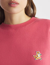 Sweatshirt à col rond avec écusson - Redcurrent
