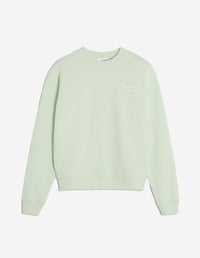 Maison Kitsune Handwriting Comfort Sweatshirt - Mint Ice