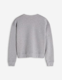 Sweatshirt à manches longues avec impression  - Grey Melange & Black