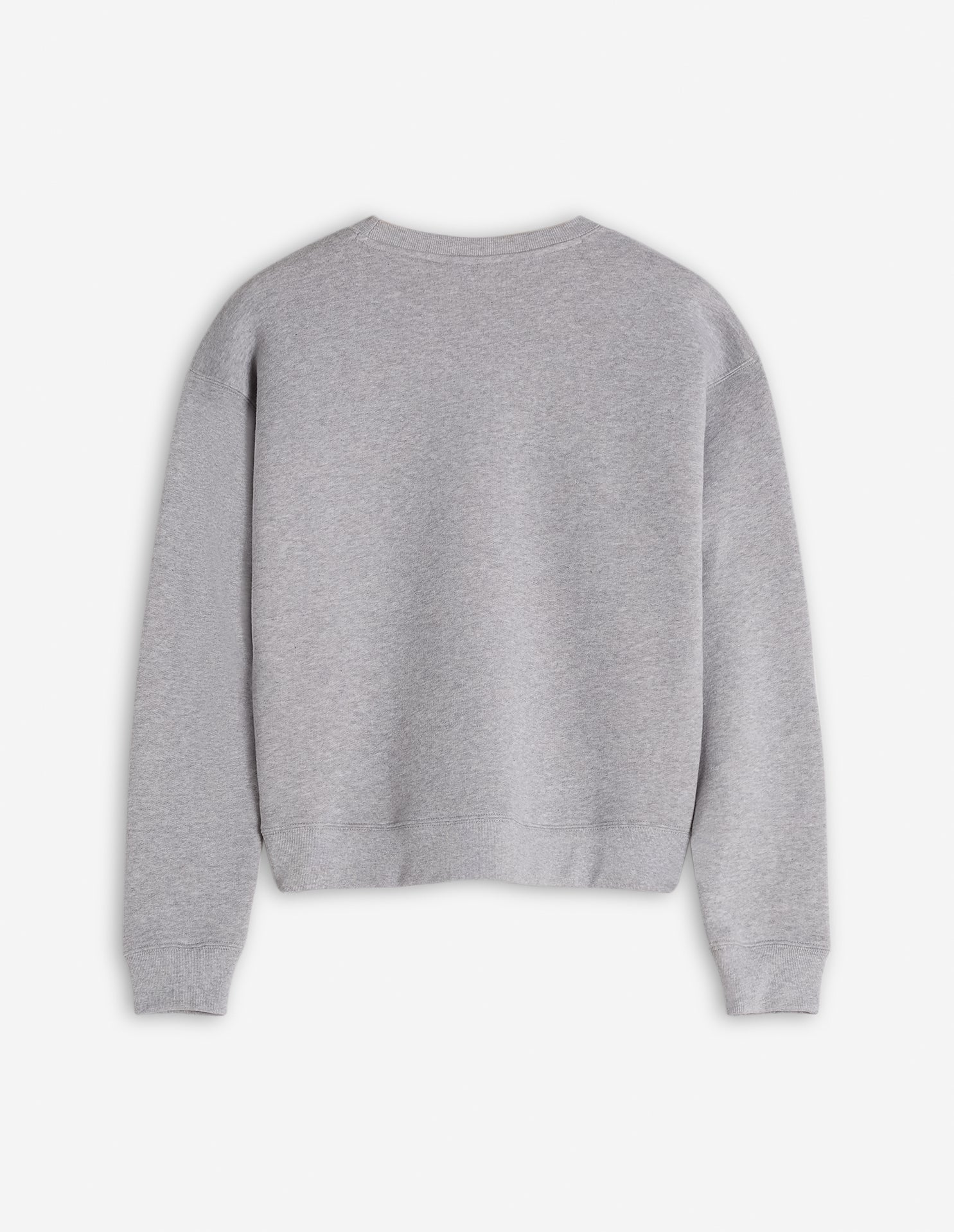 Sweatshirt à manches longues avec impression  - Grey Melange & Black