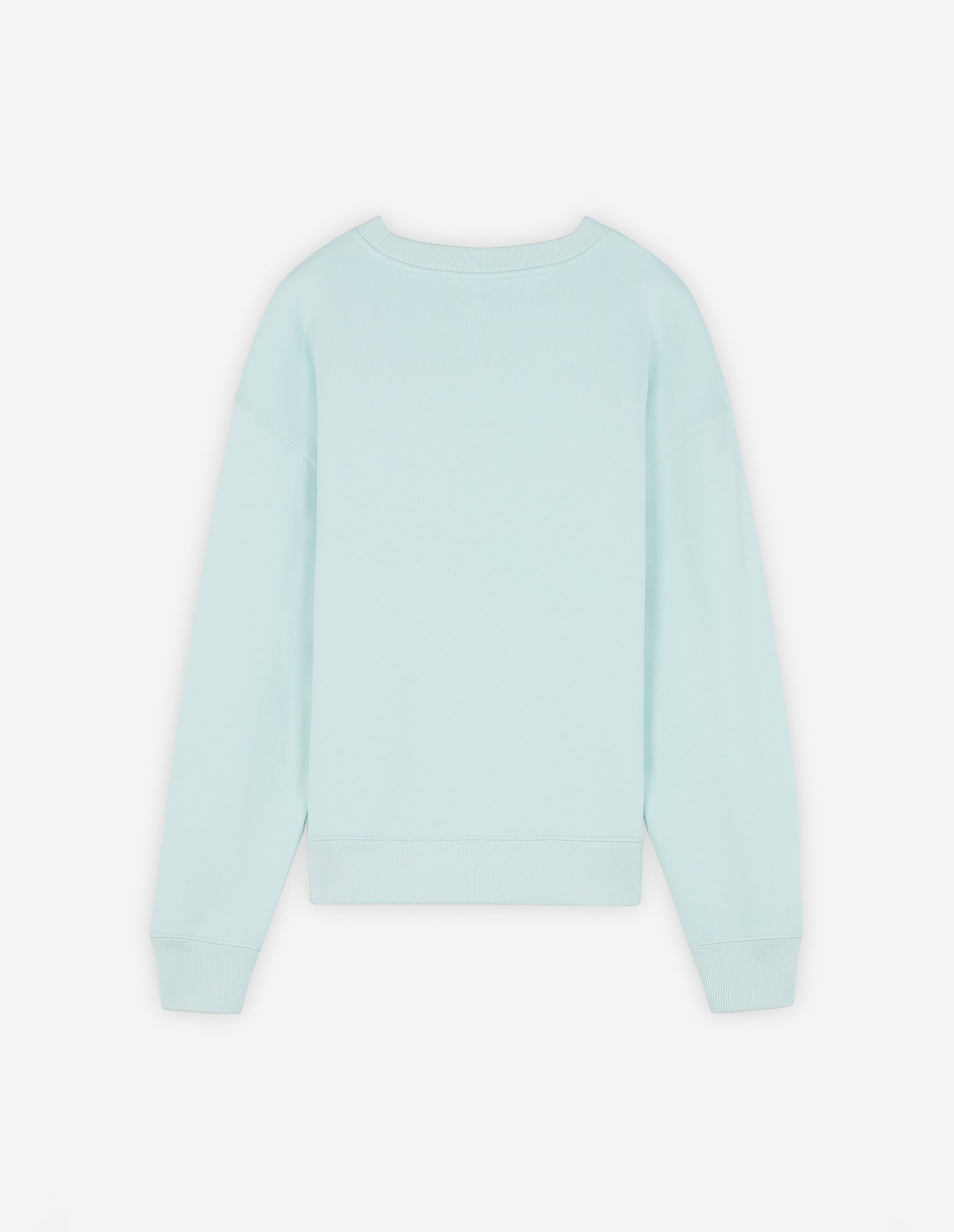 Sweatshirt Bold Fox Head à col rond avec écusson - Peppermint