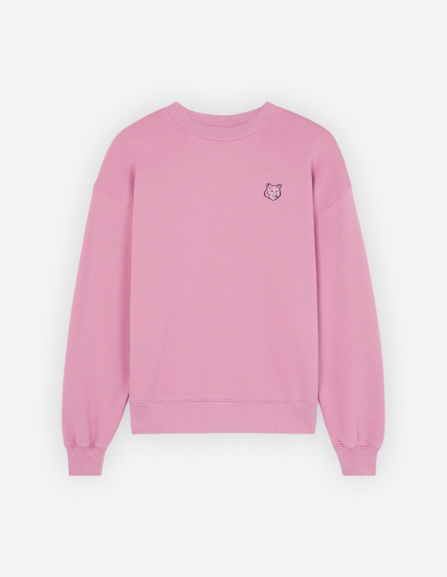 Bold Fox Head Patch Comfort Sweatshirt - Rosebud