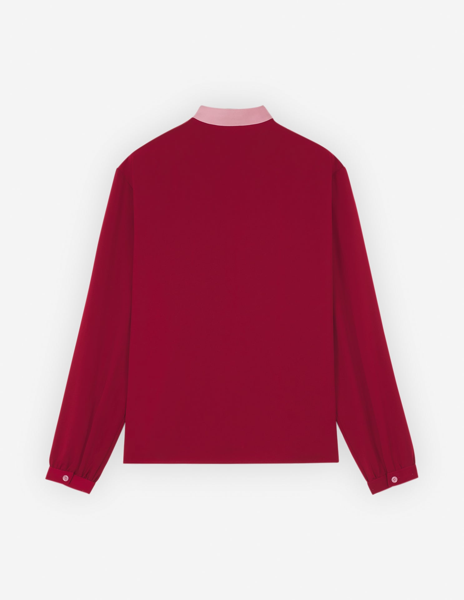 Blouse avec deux poches à l'avant - Brick Red