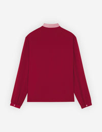 Blouse avec deux poches à l'avant - Brick Red