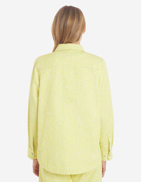 Long-sleeved overshirt with pattern - Lemonade Design
