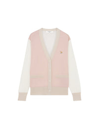 Cardigan Baby Fox en laine - Pasture Rose