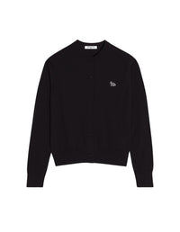 Cardigan Baby Fox en laine - Black