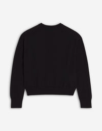 Baby Fox wool cardigan - Black