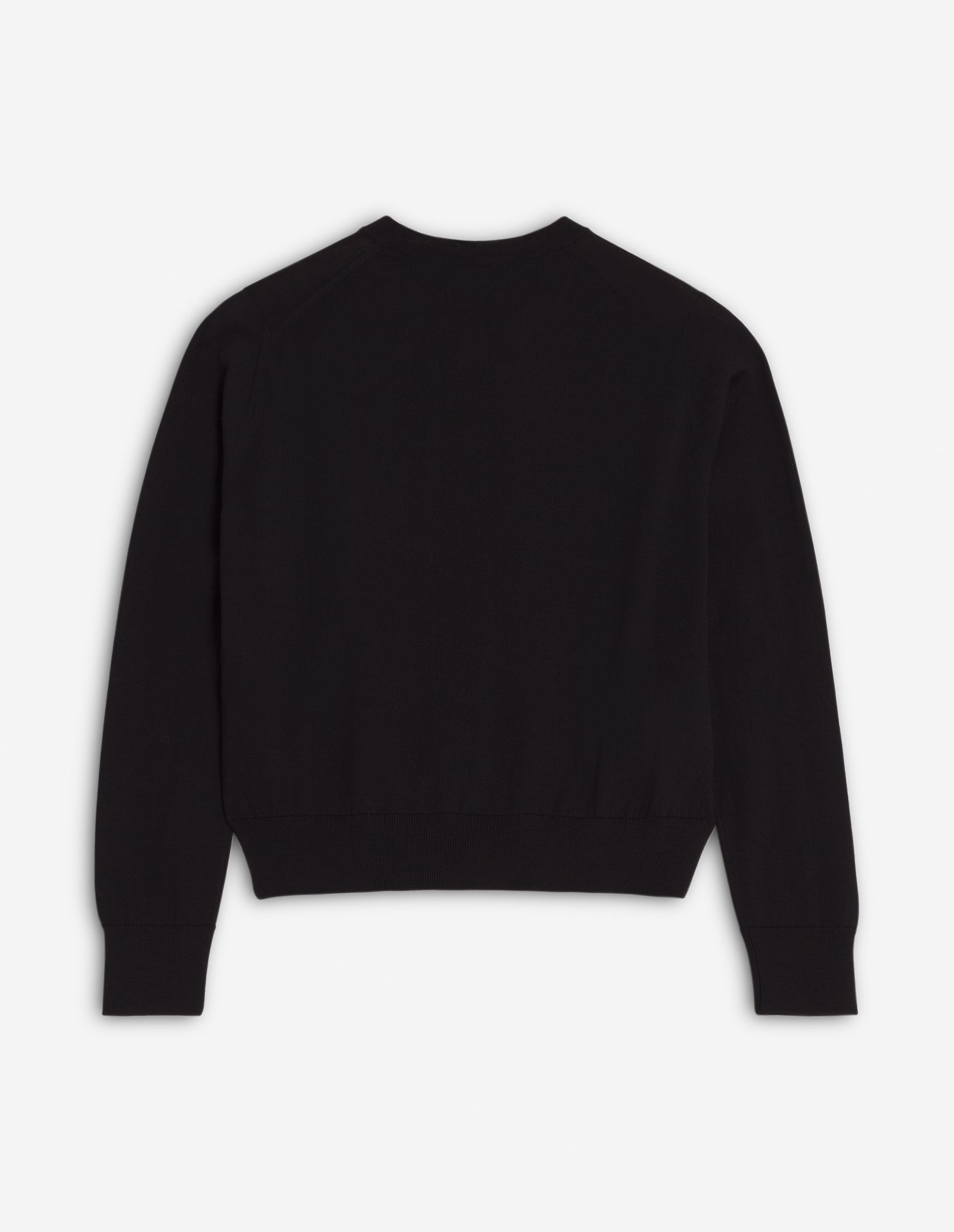 Baby Fox wool cardigan - Black