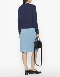 Cardigan Baby Fox en laine - Deep Navy
