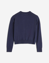 Cardigan Baby Fox en laine - Deep Navy