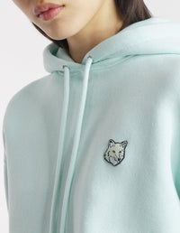 Sweat à capuche Bold Fox Head et manches longues - Peppermint