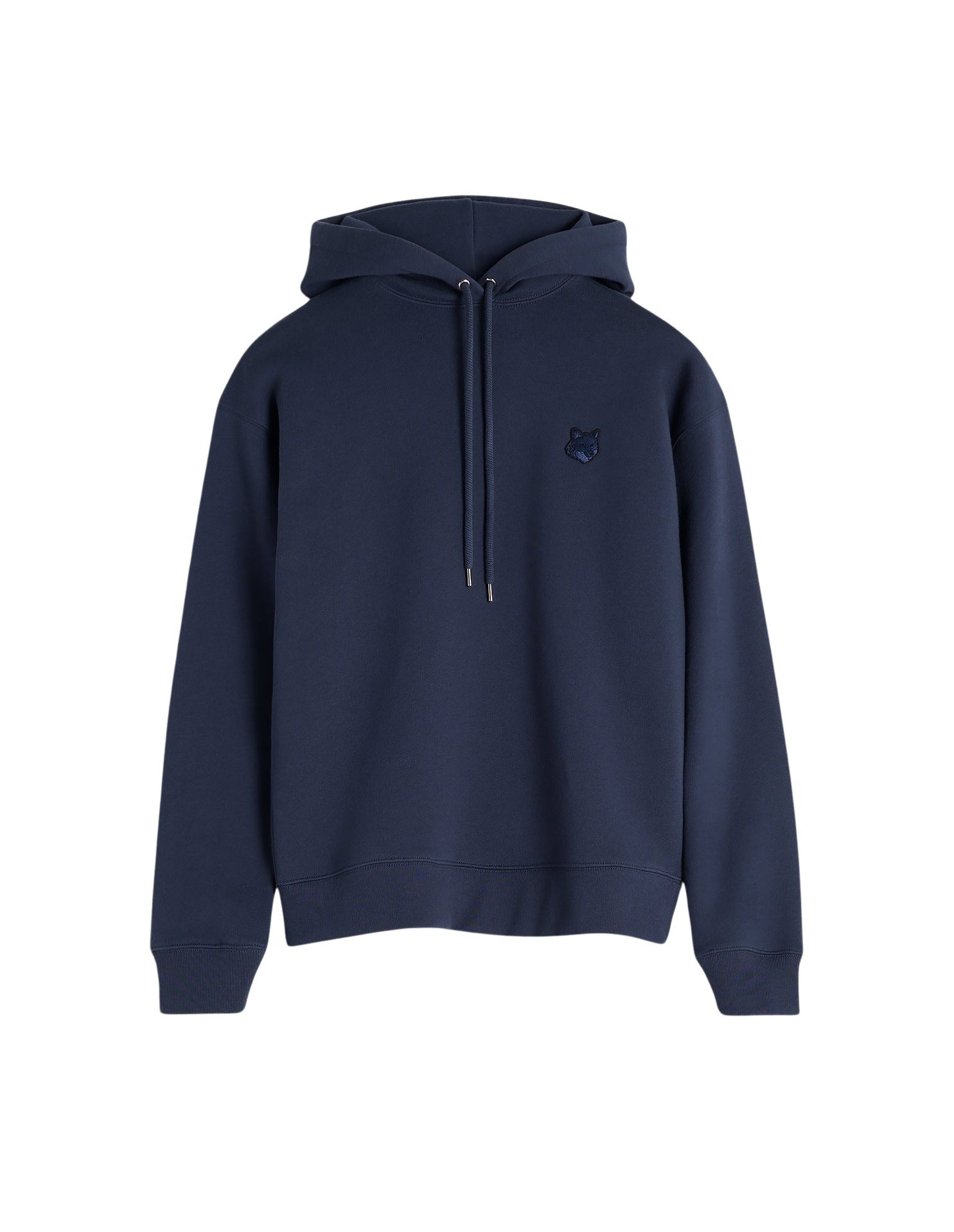 Sweat à capuche Bold Fox Head et manches longues - Ink Blue