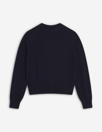 Pull Bold Fox Head avec écusson en laine - Ink Blue