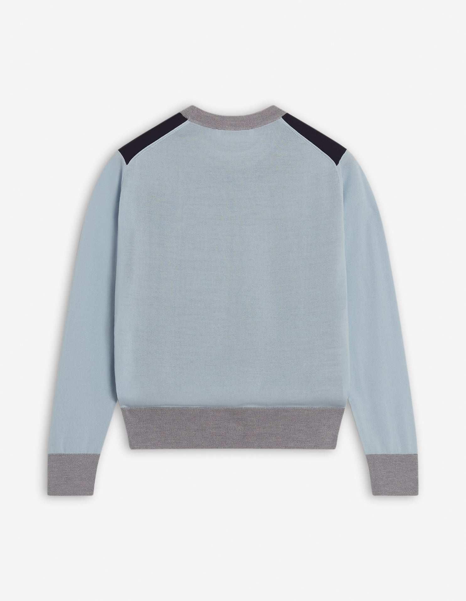 Pull Baby Fox à manches longues en laine - Navy