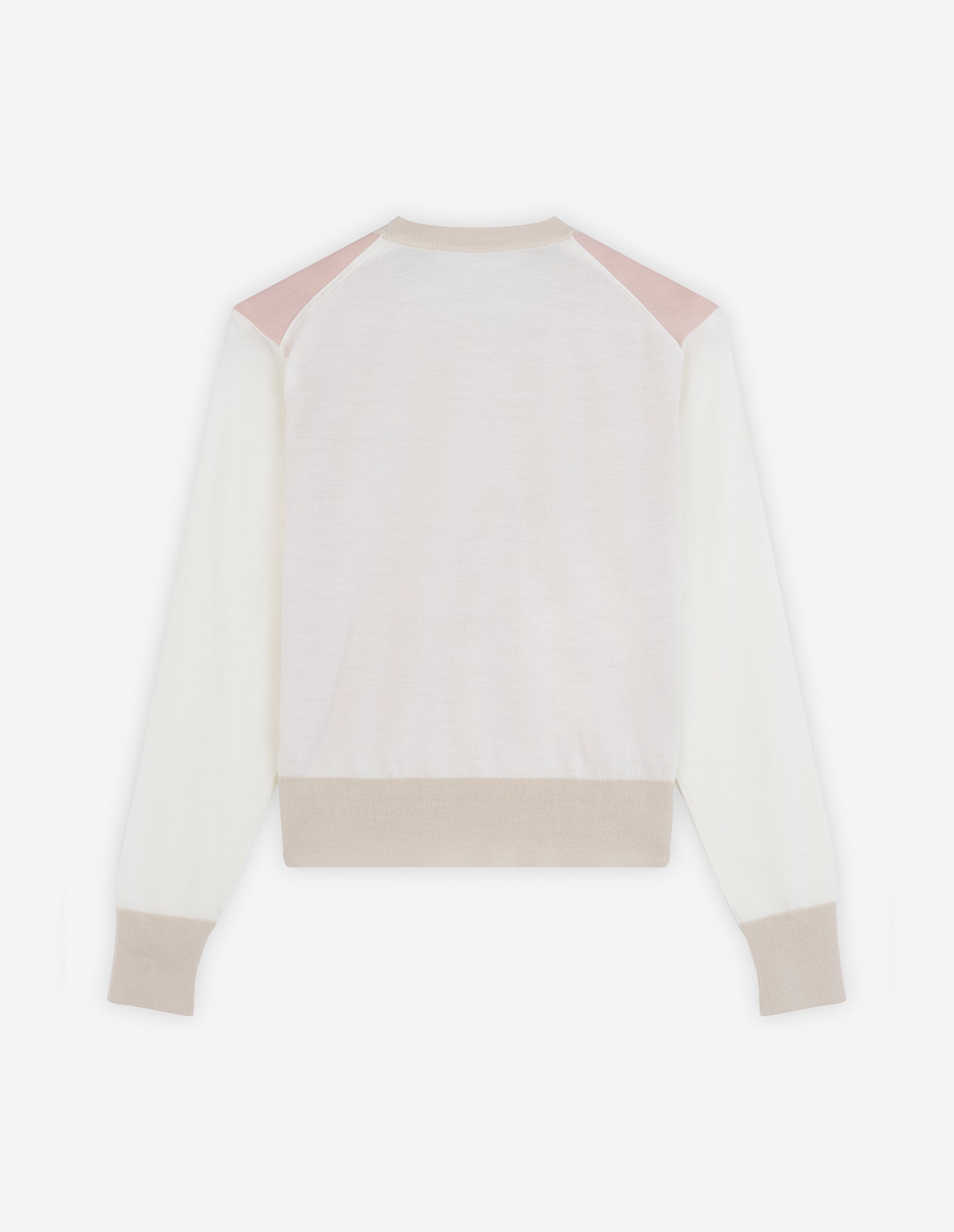 Pull Baby Fox à manches longues en laine - Pasture Rose