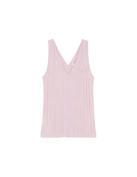 Baby Fox ribbed tank top - Lilac