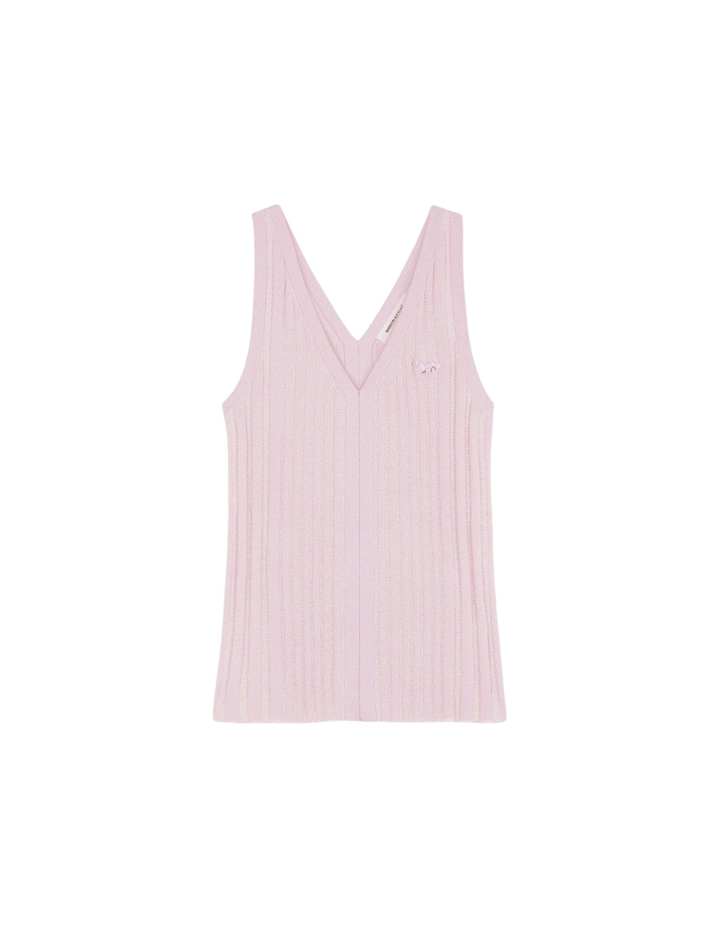 Baby Fox ribbed tank top - Lilac