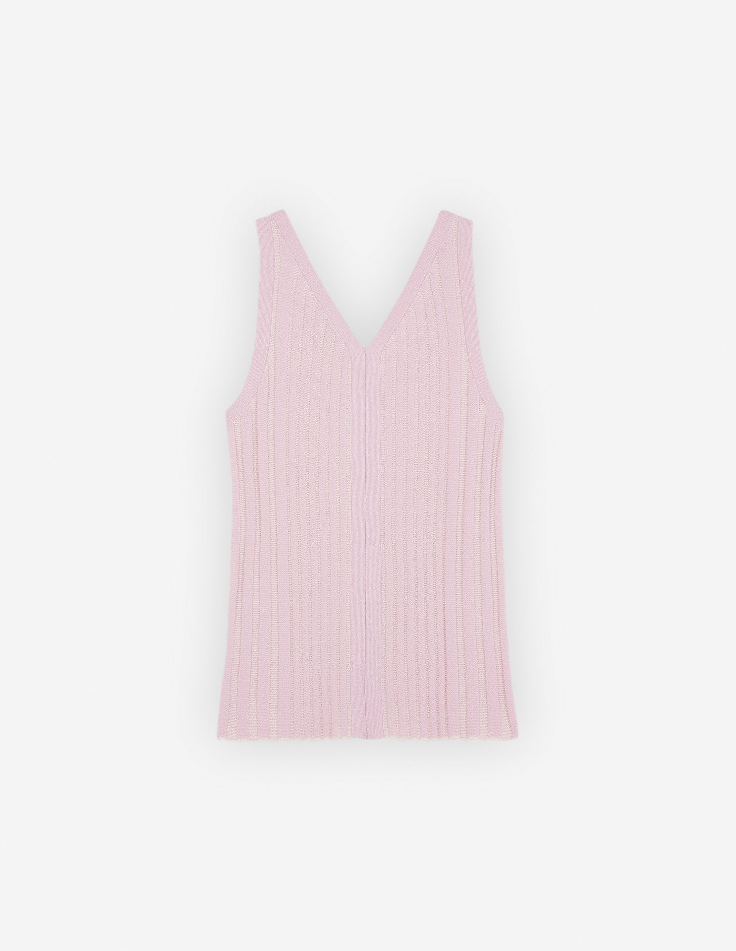 Baby Fox ribbed tank top - Lilac