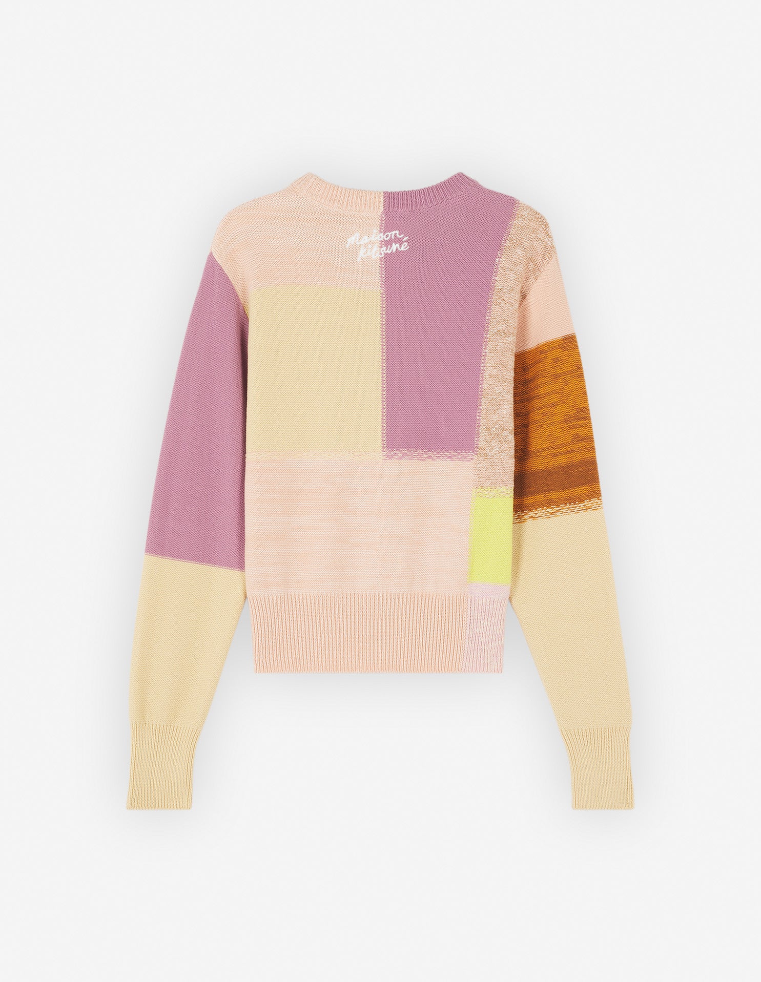 Pull avec écusson et broderie - Yellow Lilac Design
