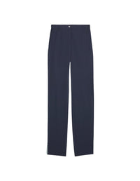 Pantalon droit avec bandes latérales - Navy