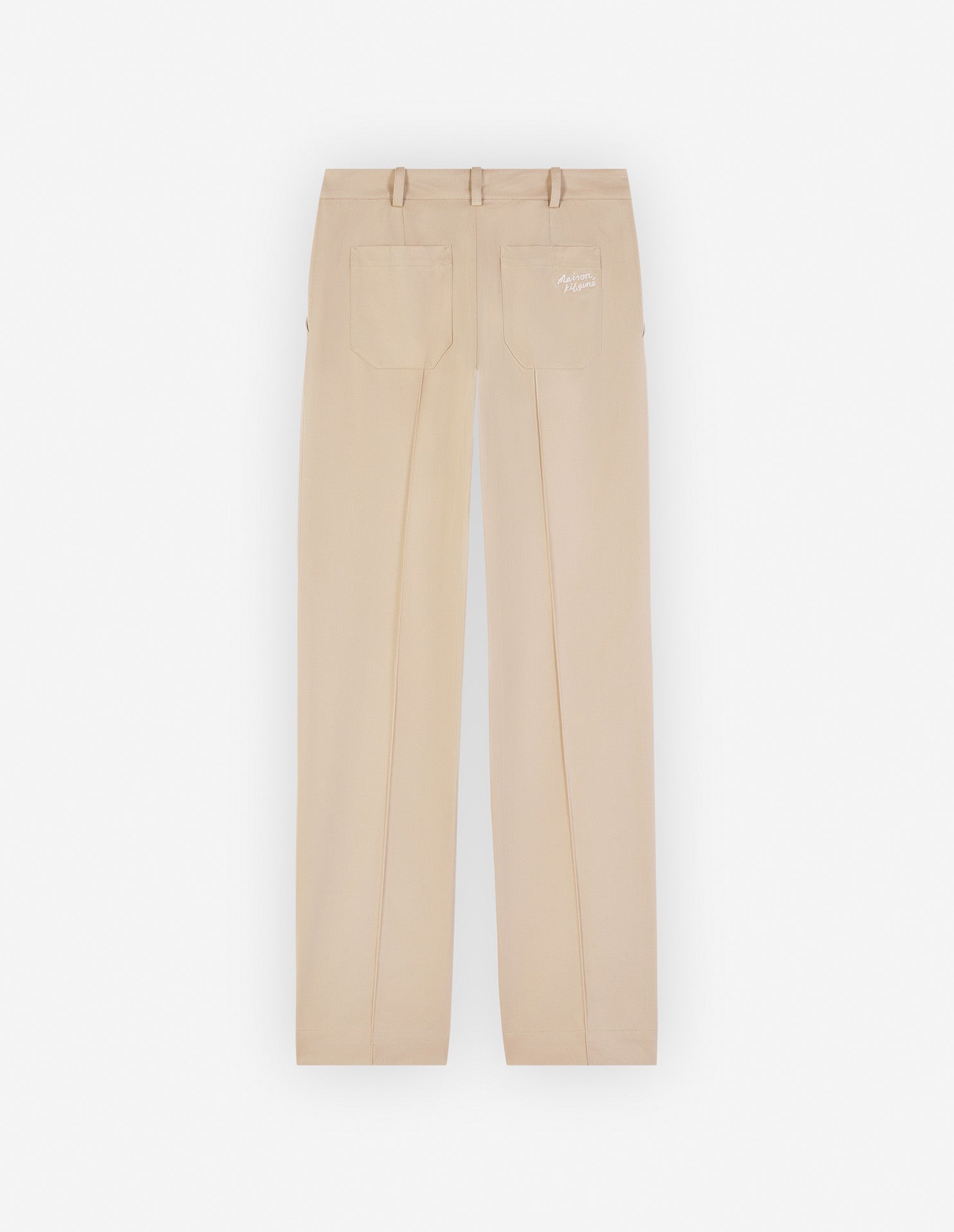 Pantalon chino avec broderie - Light Beige
