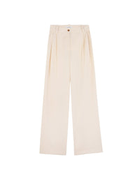 Pantalon ample avec broderie - Paper